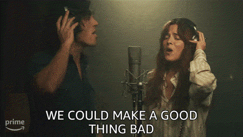 We Could Make A Good Thing Bad Billy Dunne GIF - We Could Make A Good Thing Bad Billy Dunne Daisy Jones GIFs