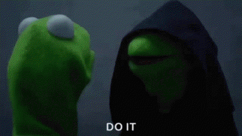 Do It Kermit GIF - Do It Kermit Darth Kermit GIFs